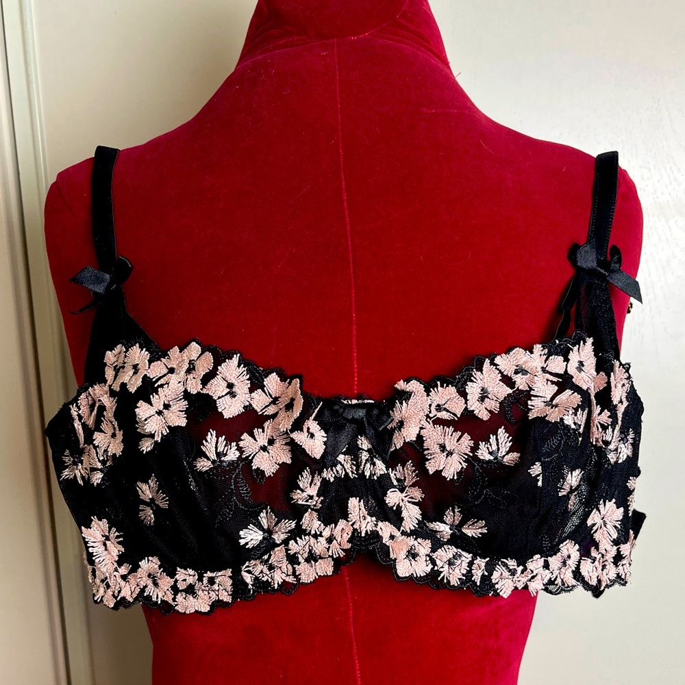 Black Pink Agent Provocateur Kaity Bra